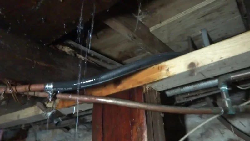 Water Leaks in Basement Ceilings